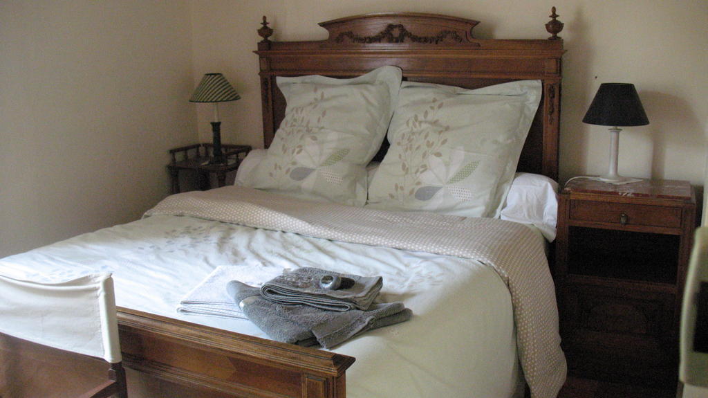 Bed and Breakfast La Mesnagerie Jarzé Habitación foto